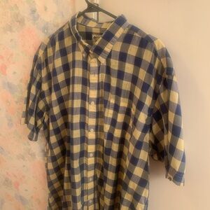 Haggar men’s XXL plaid shirt